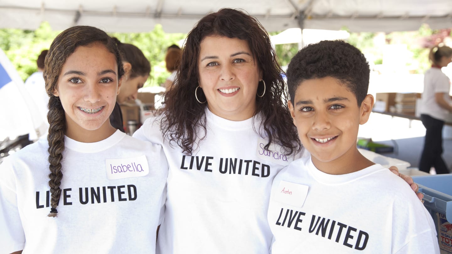 Family at Day of Action