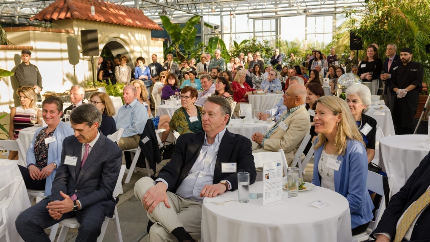 Crowd at UWRI Leadership Thank You Celebration.