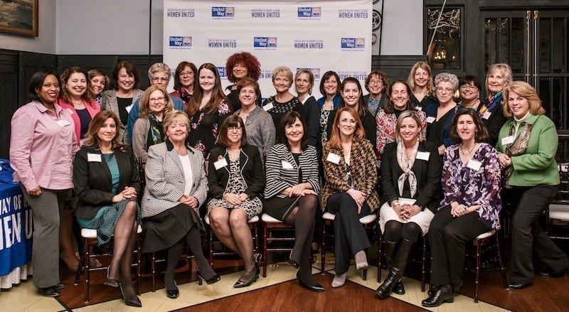 Women United members posing for a group photo.