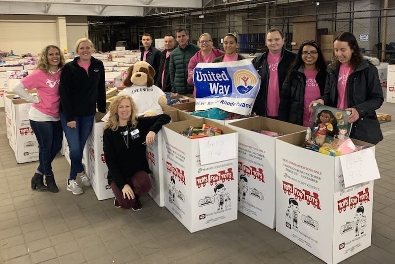 Toys for Tots 12042019 United Way of Rhode Island