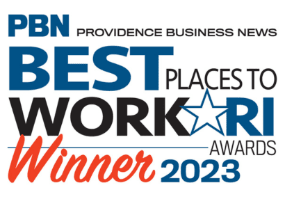 Providence Business News Best Places to Work RI Awards Winner 2023 logo.