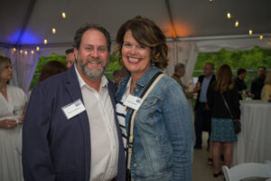 Jason and Karen Freedman, supporters of United Way of Rhode Island, pose for a photo.