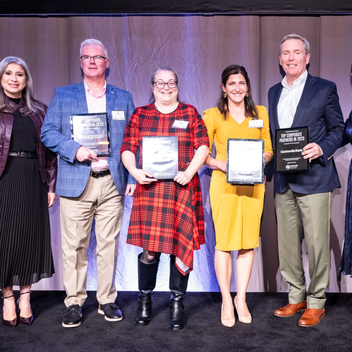 AIPSO, BankNewport, Centreville Bank, and Delta Dental of Rhode Island, Top Corporate Partners Between 100 and 499 Employees.