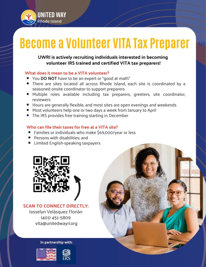 Updated VITA Volunteer Recruitment 2025
